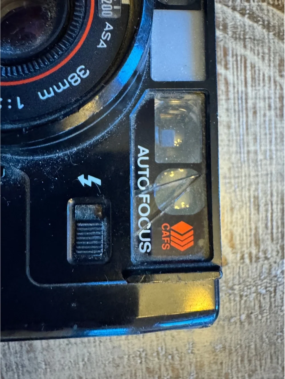 Canon AF35M Sure Shot 35mm Film Camera Parts Repair Powers On